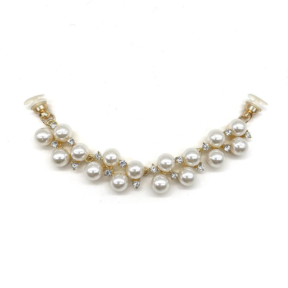 Jewelry Big Gold Chain Sneakers Accessories Decorative Buckle