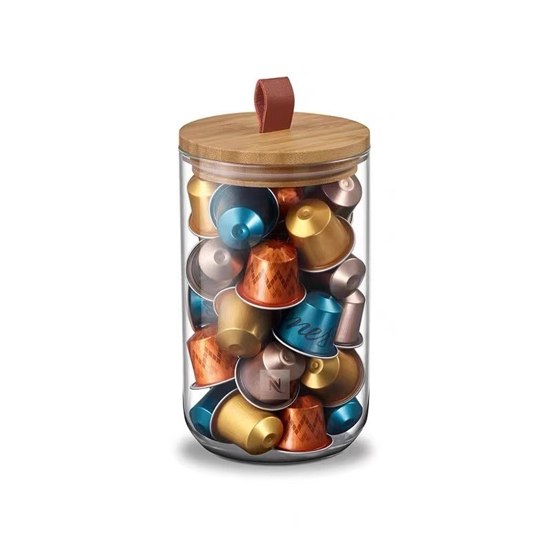 Capsule Coffee Storage Simple Storage Sealed Tank