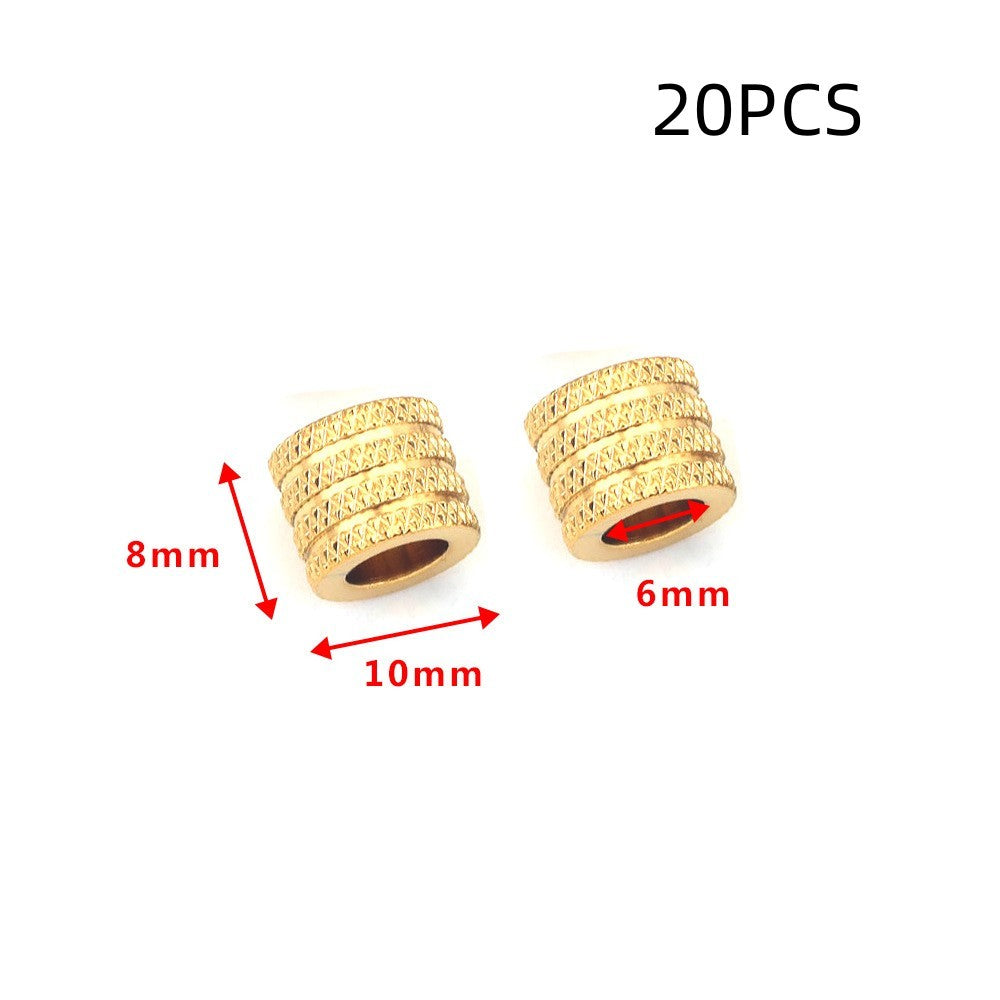 Stainless Steel Mesh Bead DIY Handmade Jewelry Accessories