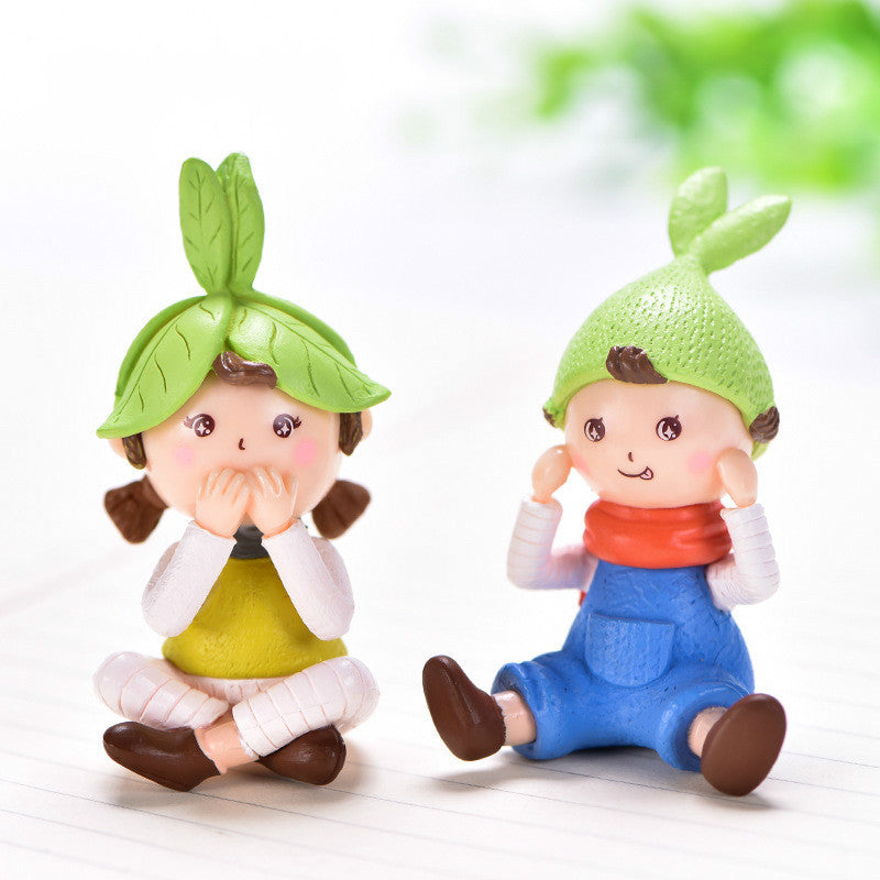 Silly doll ornaments