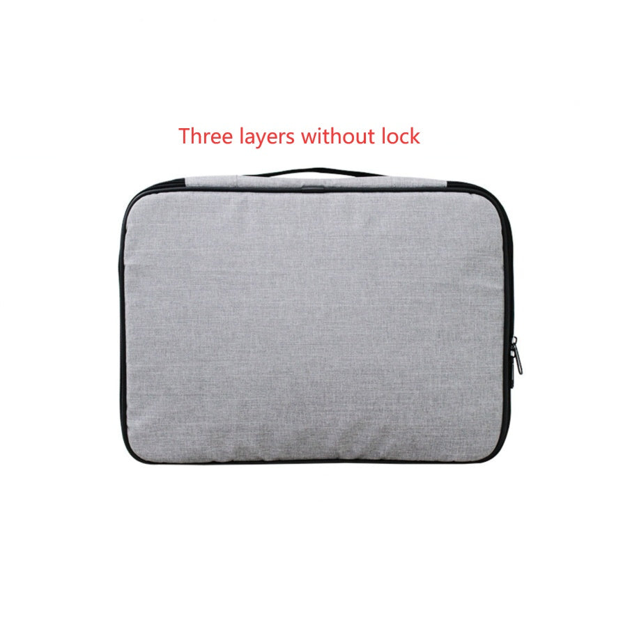 Certificate bag storage multi-functional storage bag