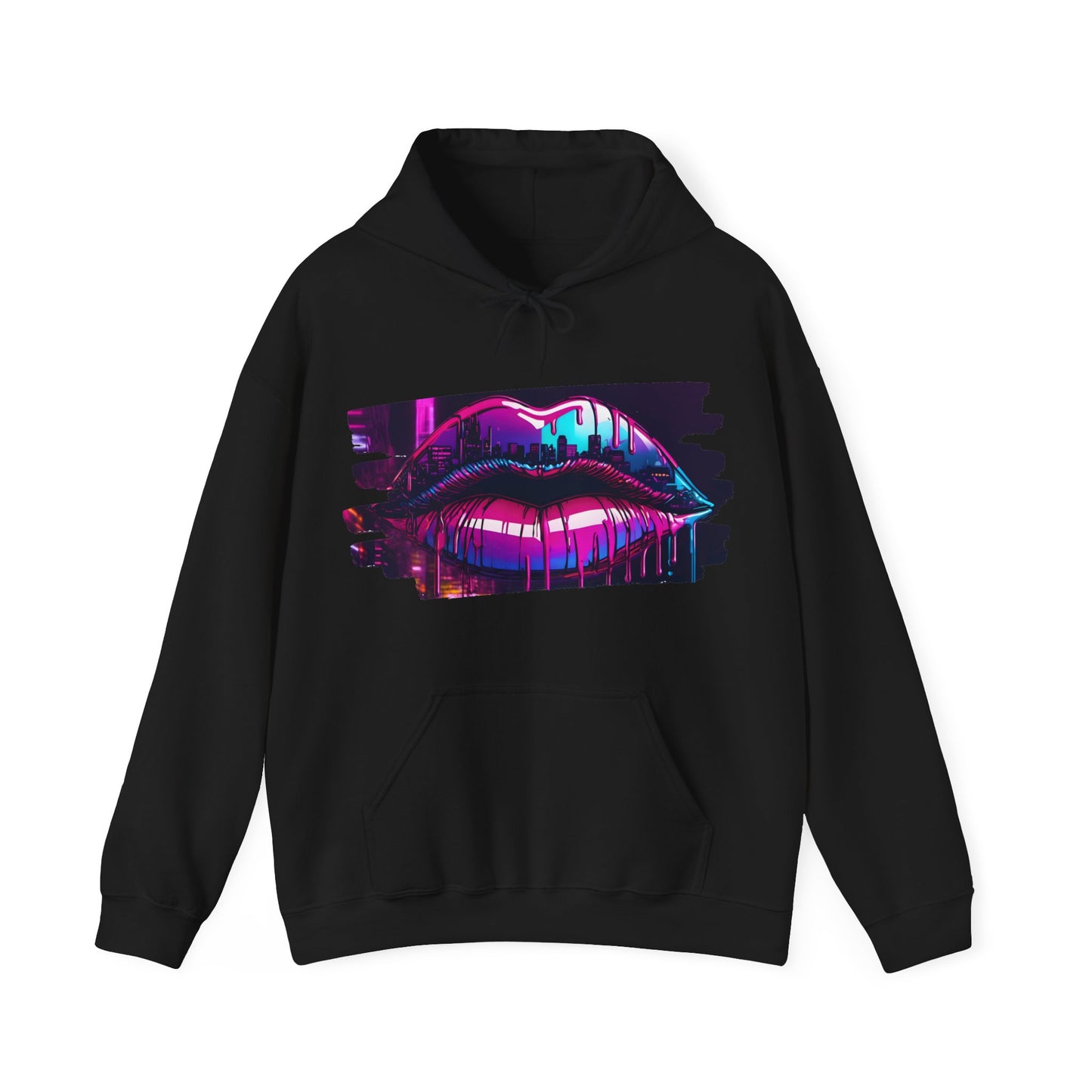 Graffiti Lips Hoodie