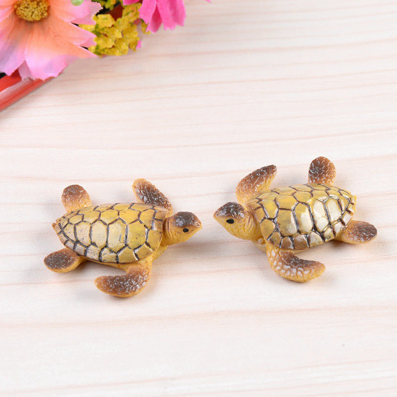 Resin turtle ornaments