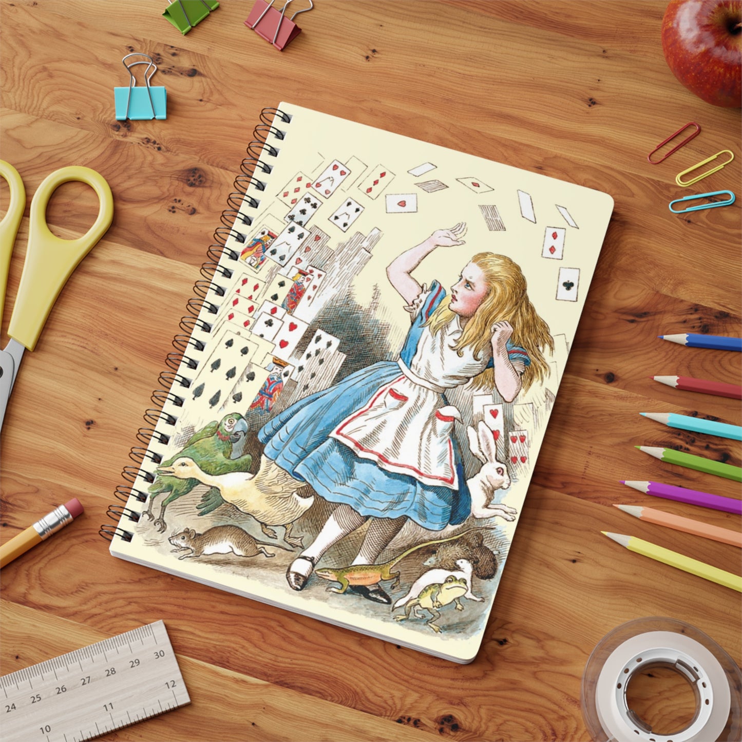 Alice In Wonderland A5 Notebook