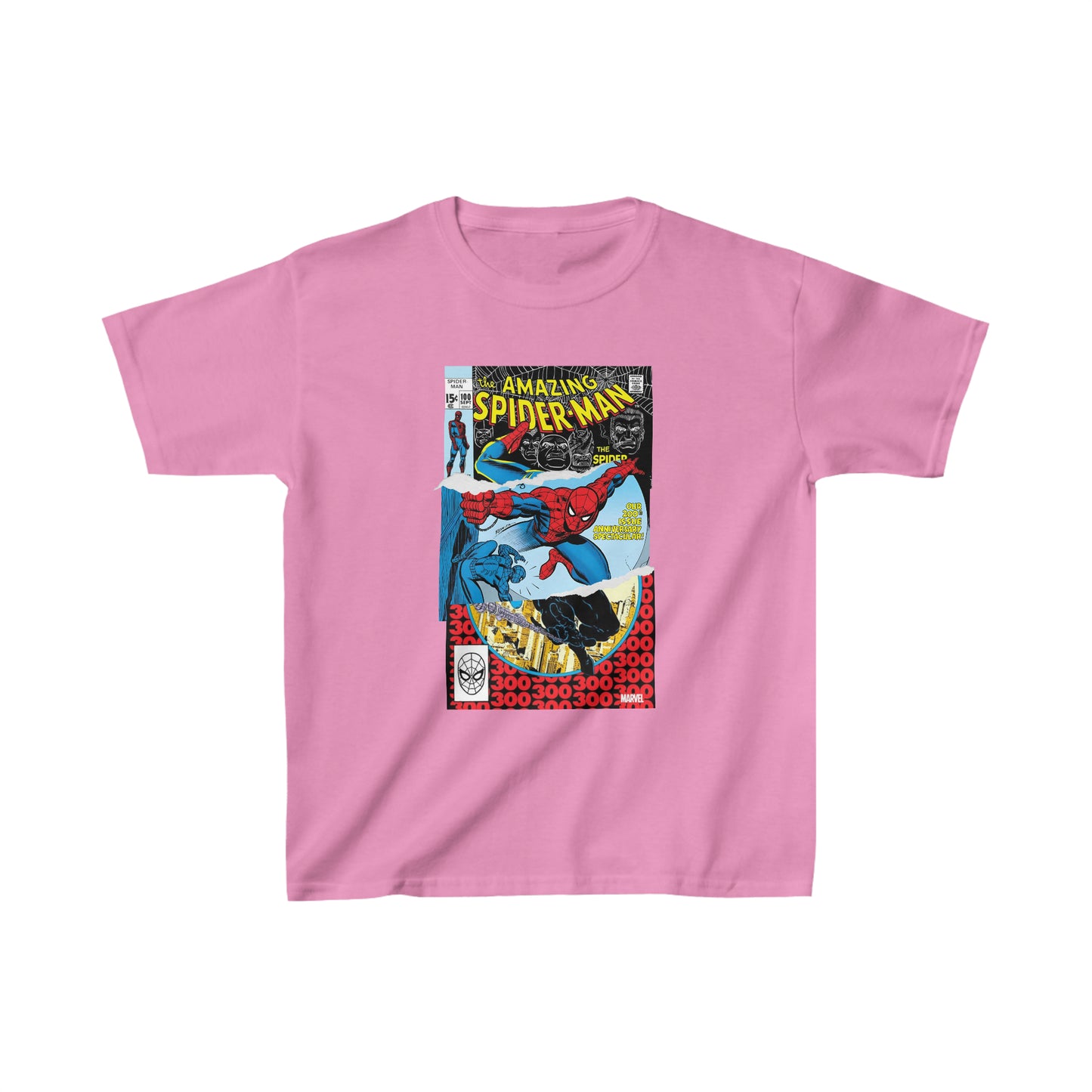 Kids Spider-Man Comic Cover T-Shirt