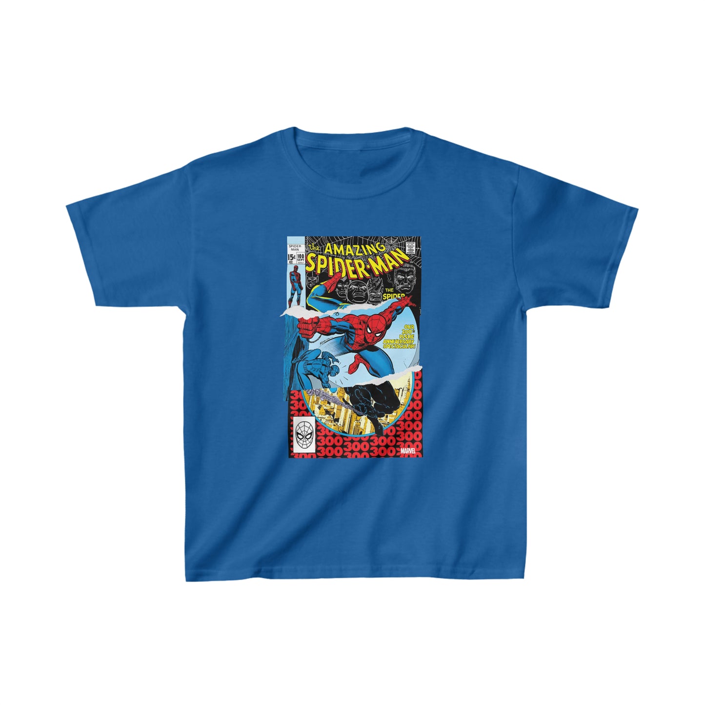 Kids Spider-Man Comic Cover T-Shirt