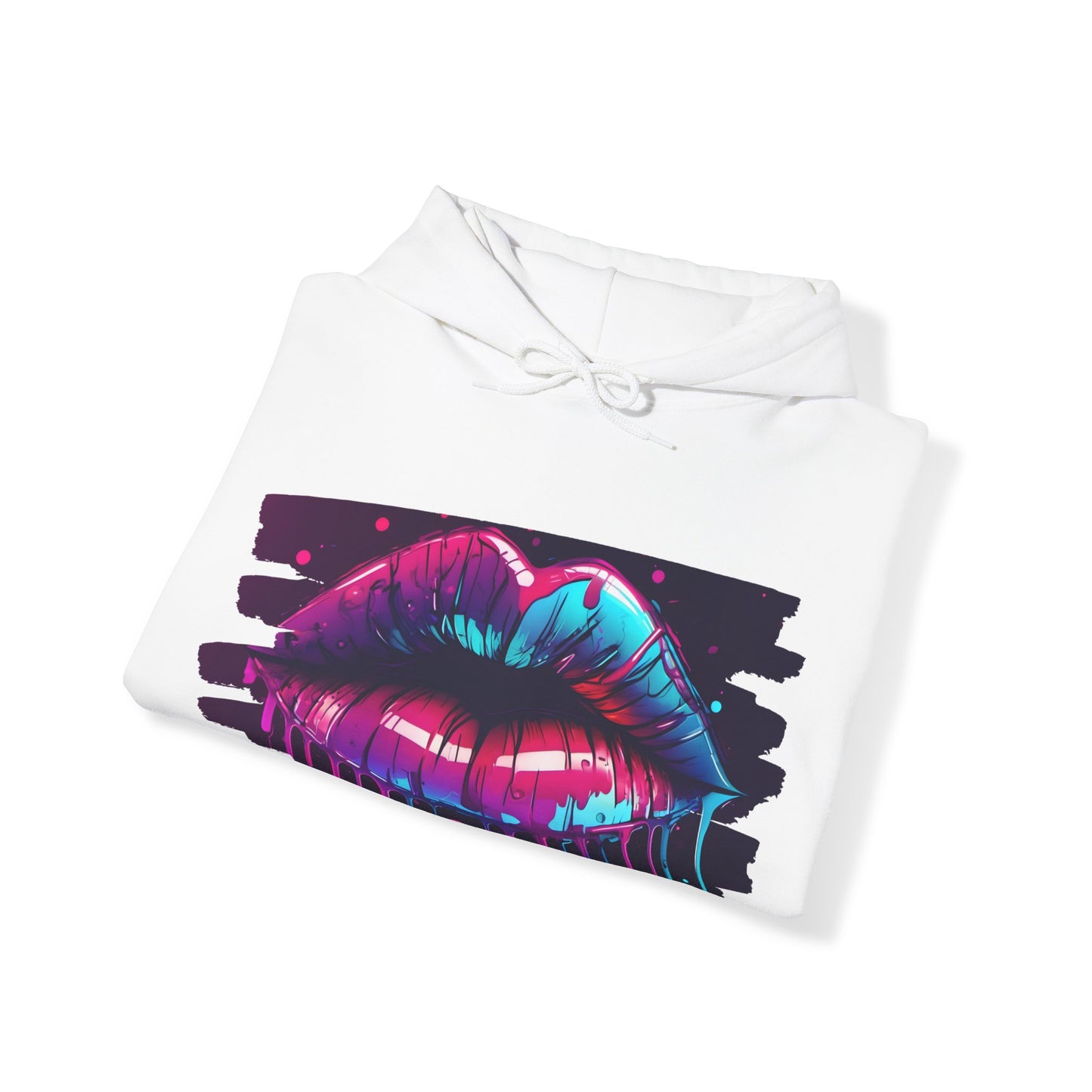 Graffiti Lips Hoodie