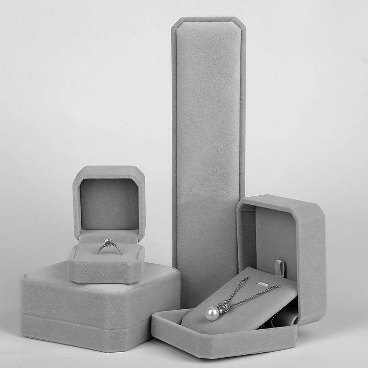 Jewellery Box Bracelet Ring Flannel Storage
