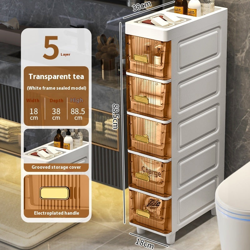 Thickened Storage Cabinet Living Room Snack Home Storage Rack