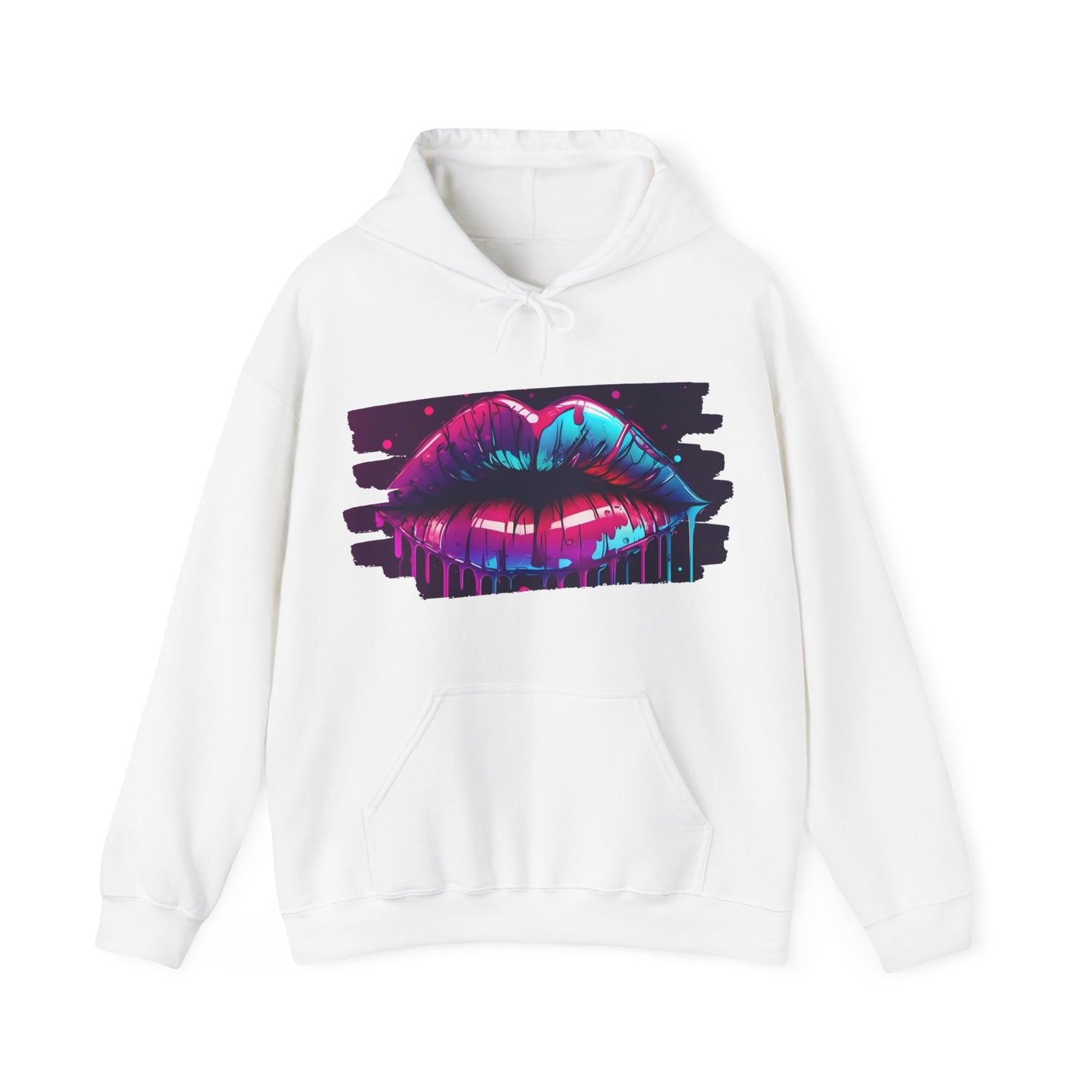 Graffiti Lips Hoodie