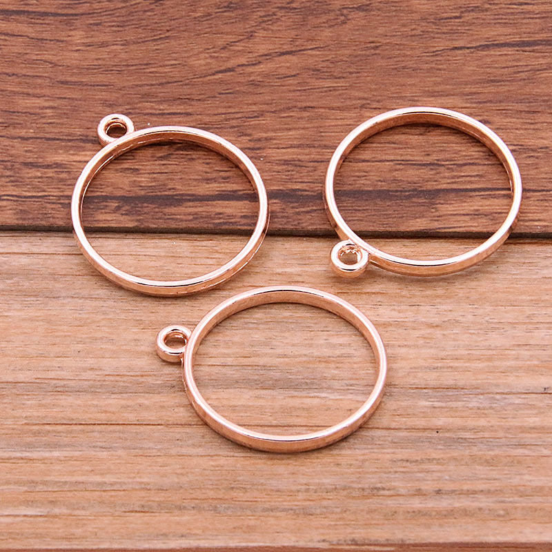 DIY Alloy Jewelry Accessories Hollow Drip Frame