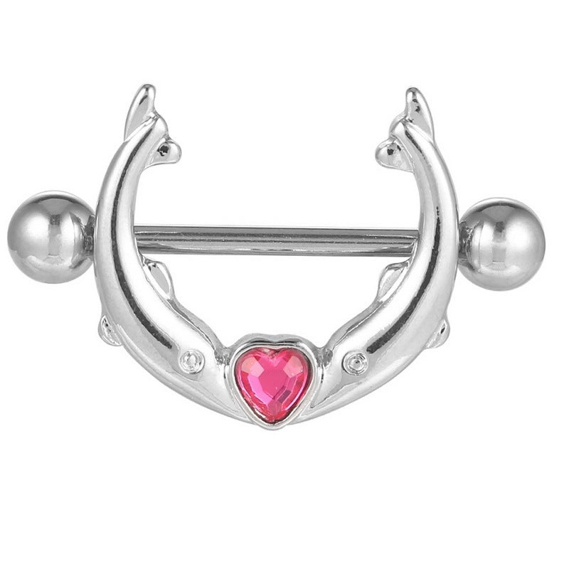 Punk Style Body Piercing With Ring Milk Jewelry