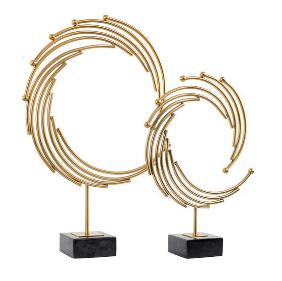 European Style Living Room Metal Craft Decoration Ornaments