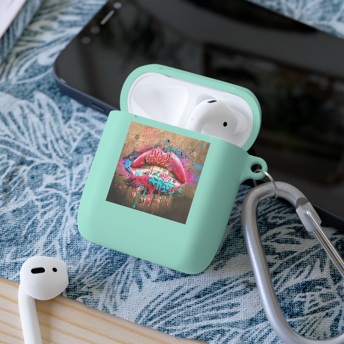 Graffiti Lips AirPods and AirPods Pro Case Cover