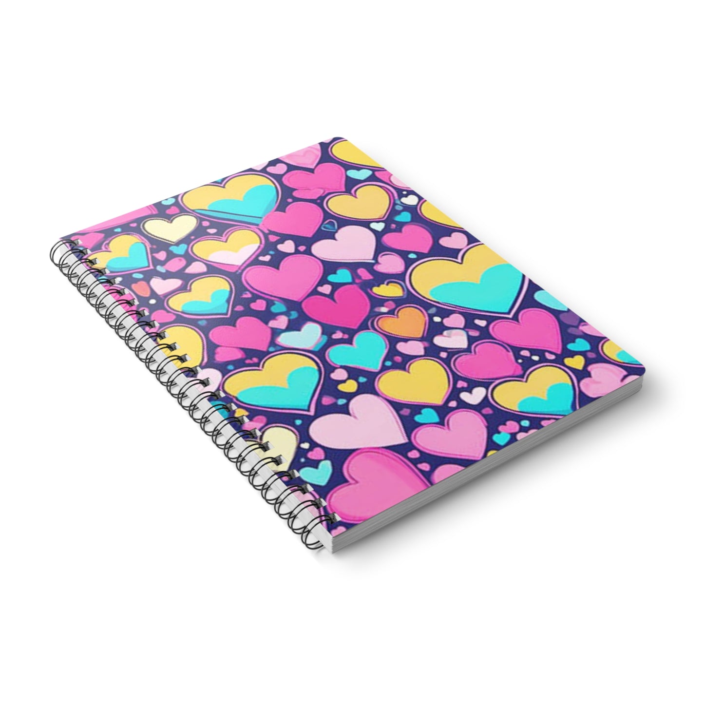 Heart Pattern A5 Notebook