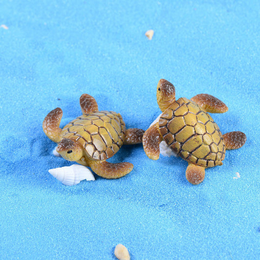 Resin turtle ornaments