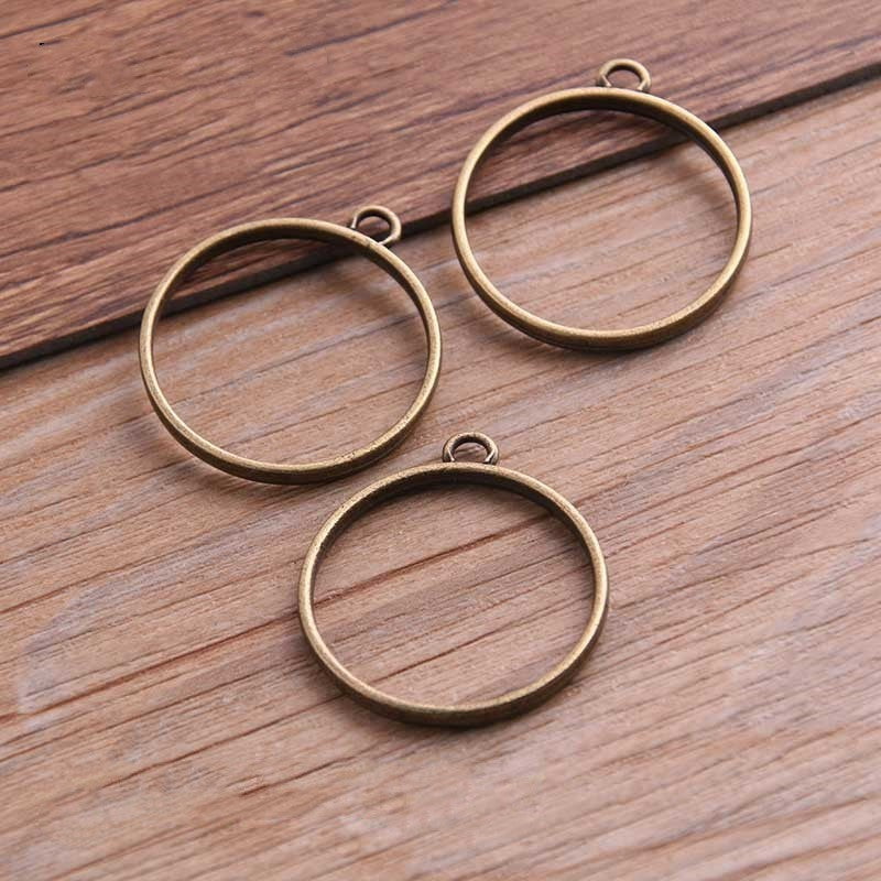 DIY Alloy Jewelry Accessories Hollow Drip Frame