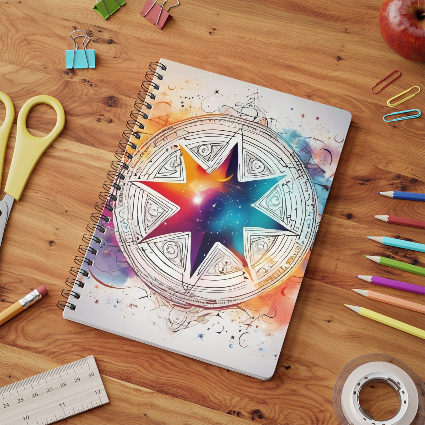 Astrology Style A5 Notebook