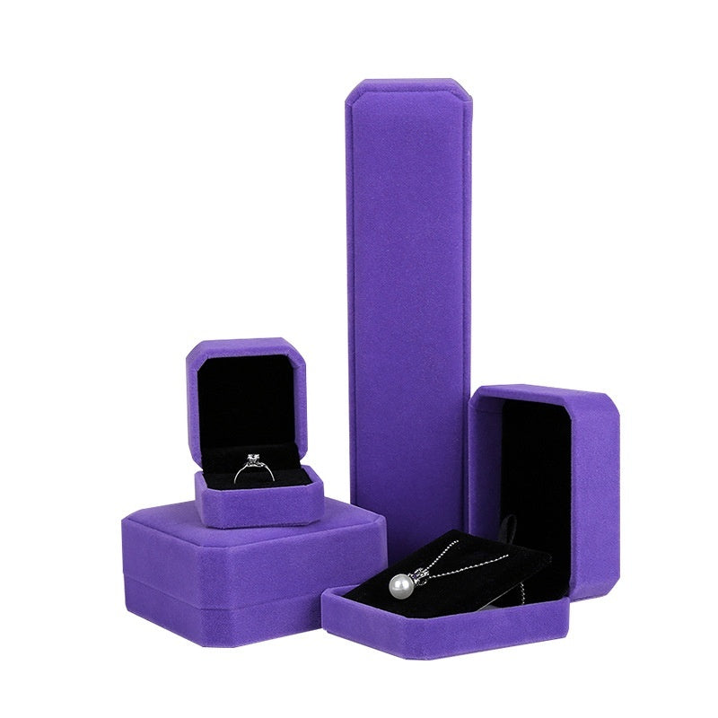 Jewellery Box Bracelet Ring Flannel Storage