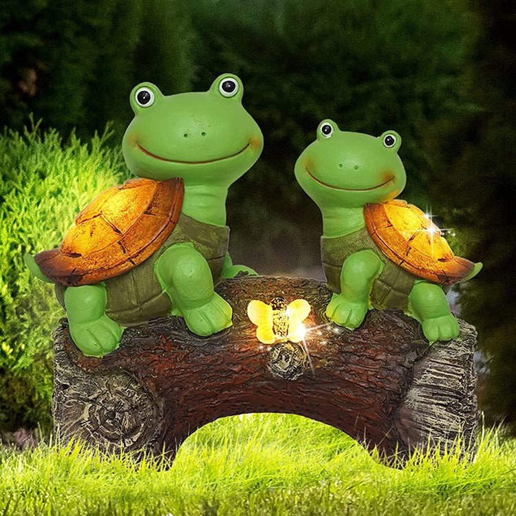 Outdoor Solar Garden Resin Ornaments