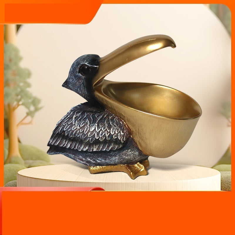 Kyorochan Living Room Resin Storage Small Ornaments