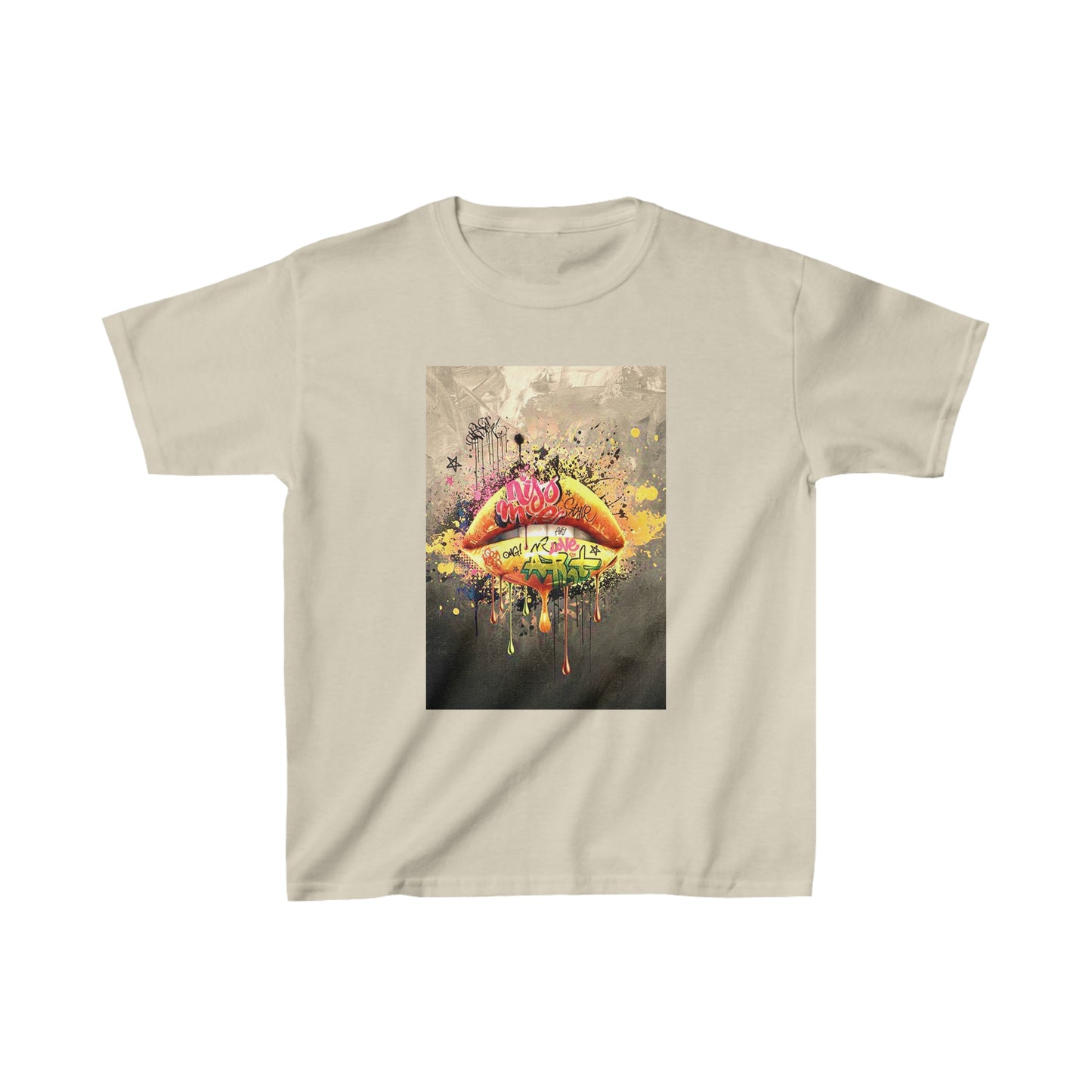 Kids Graffiti Lips T-Shirt