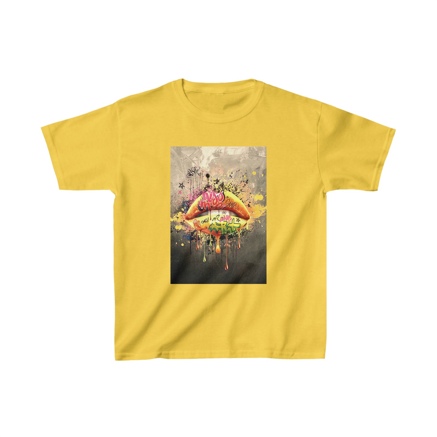 Kids Graffiti Lips T-Shirt