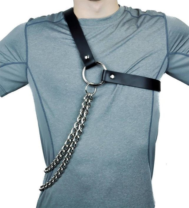 Retro Leather Rope Neck With Jewelry Necklace