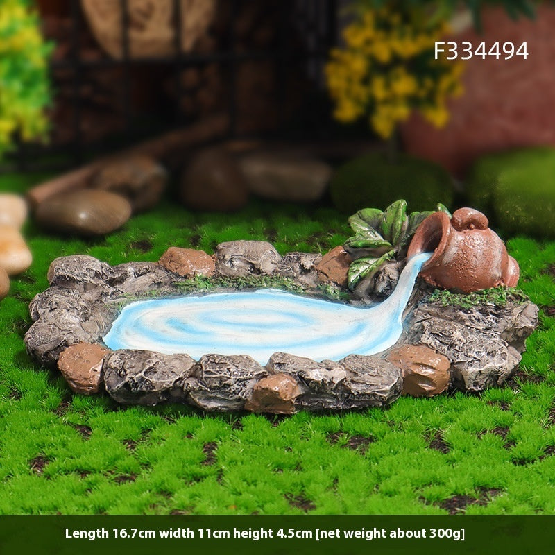 Garden Micro Landscape Ornaments Resin