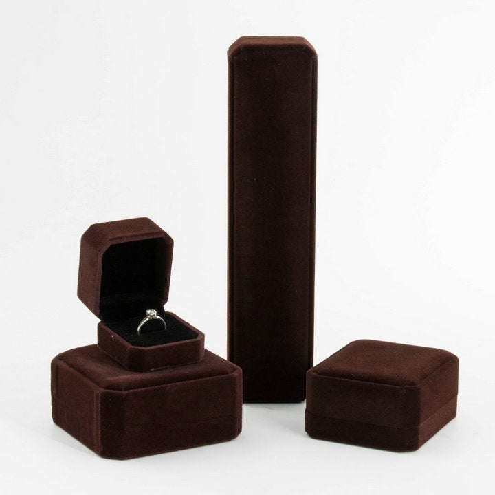 Jewellery Box Bracelet Ring Flannel Storage