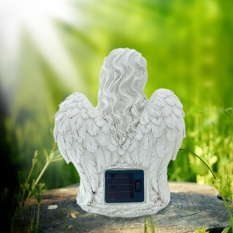 Vintage Garden White Girly Angel Ornament Ornaments