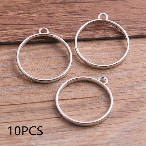 DIY Alloy Jewelry Accessories Hollow Drip Frame