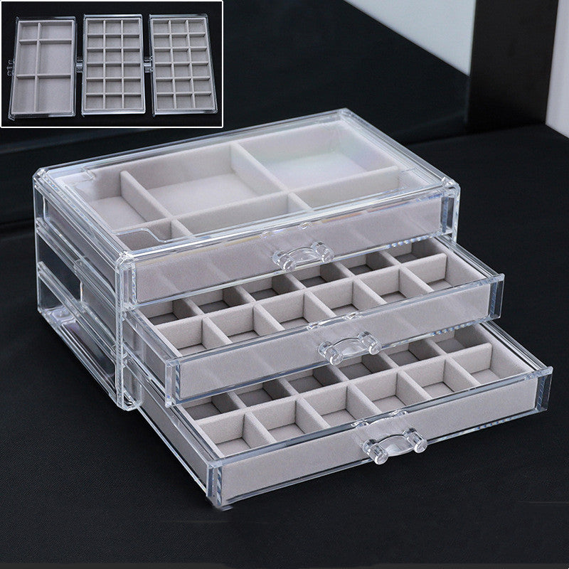 Dust And Dust Storage Compartment For Jewellery