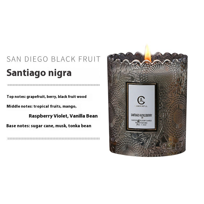 Aromatherapy Soy Candles Bedroom Smoke-free Long-lasting Decoration