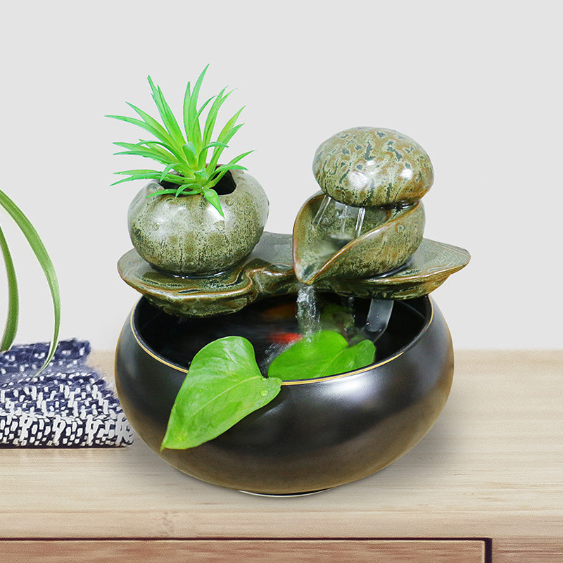 Living Room Office Home Fish Pond Desktop Ornaments