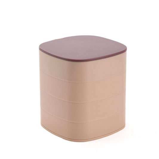 Multifunctional Rotatable Small Jewelry Storage Box
