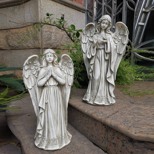 European Style Garden Decoration Outdoor Girl Angel Ornaments