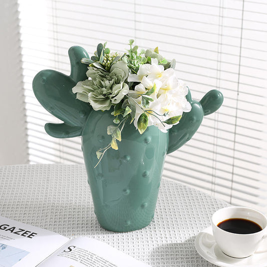 Simple Ceramic Vase Living Room Bedroom Decorative Ornaments