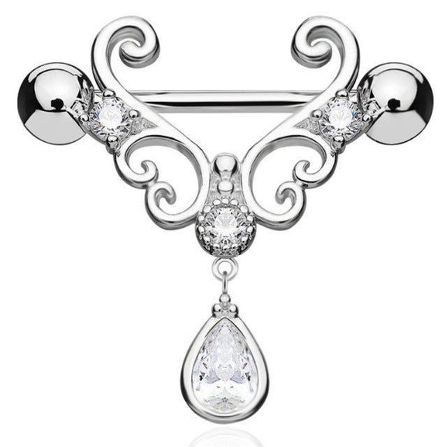 Punk Style Human Body Piercing Stainless Steel Jewelry