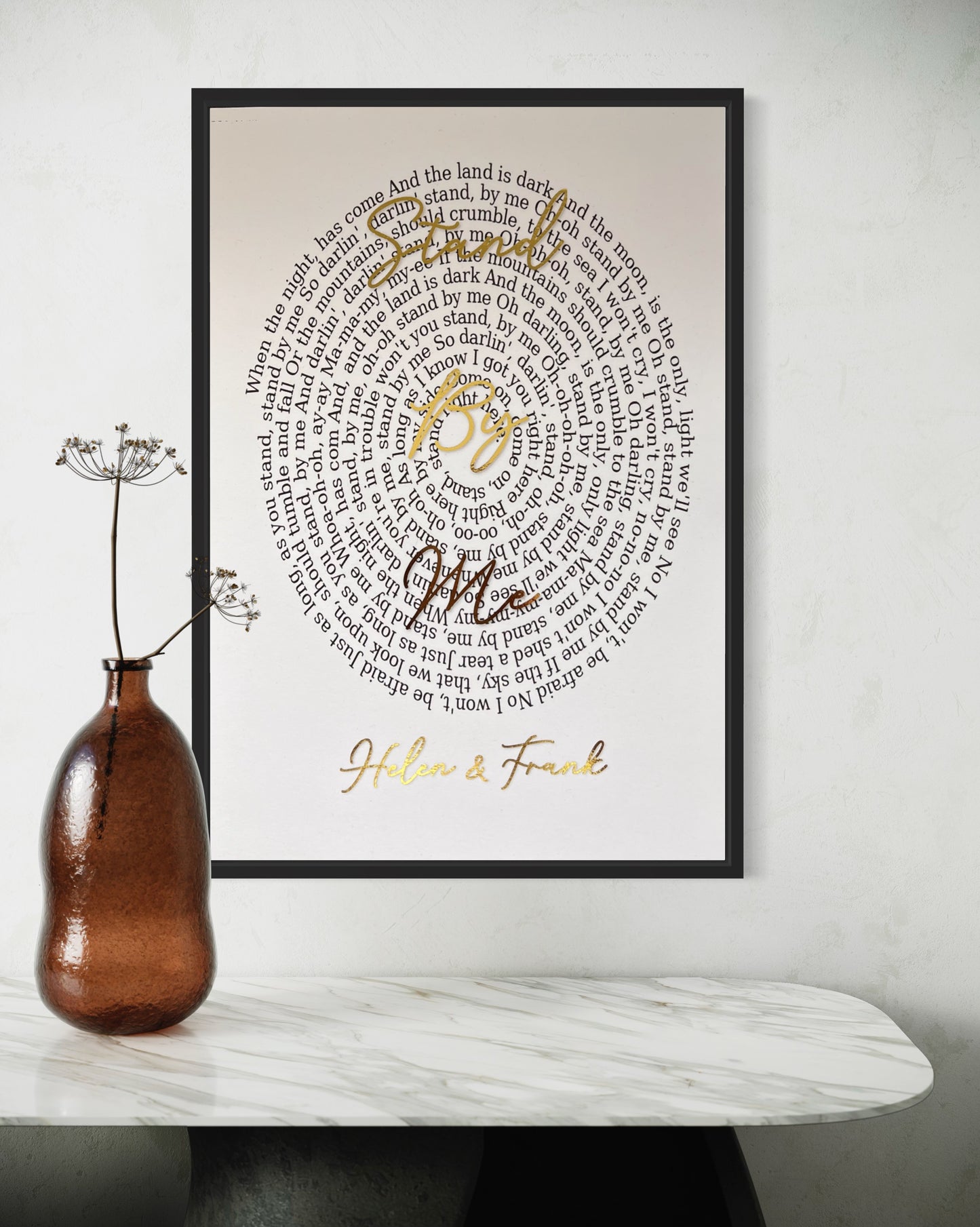 Spiral Song Lyric Prints