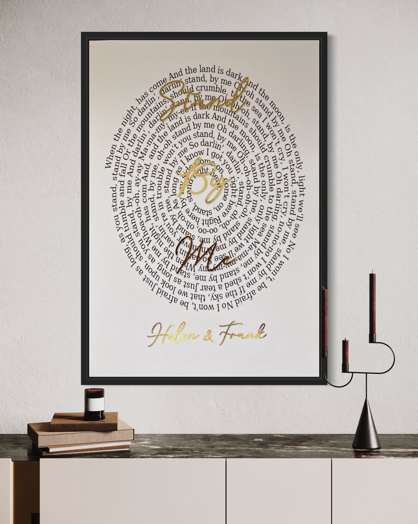 Spiral Song Lyric Prints