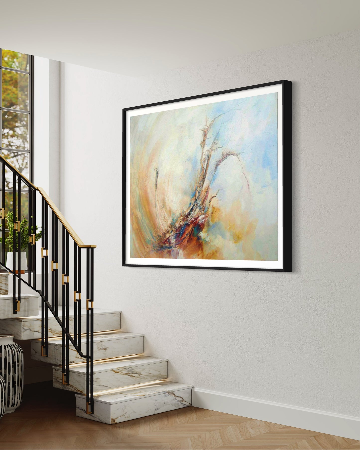 Wind Abstract Art Digital Download