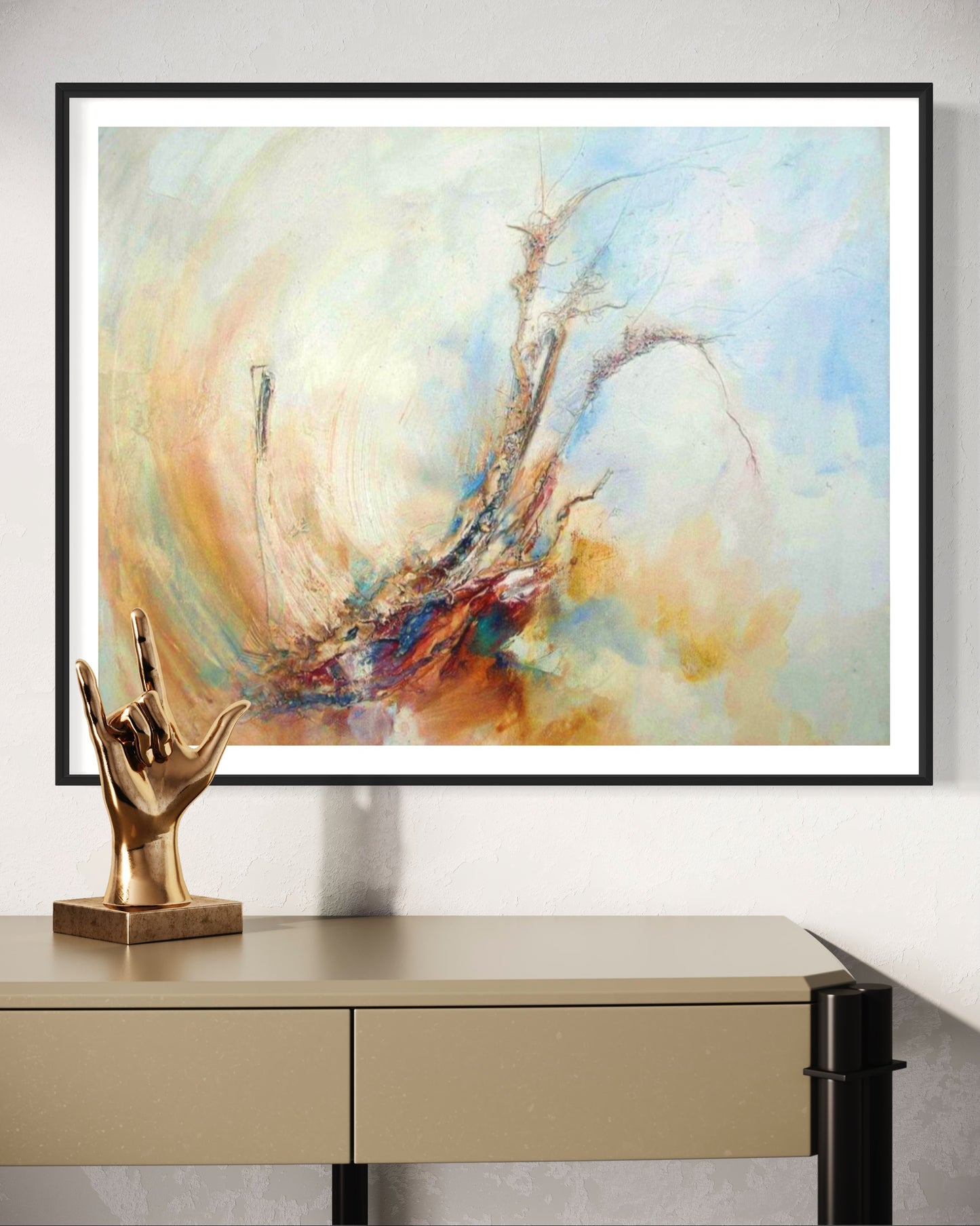 Wind Abstract Art Digital Download