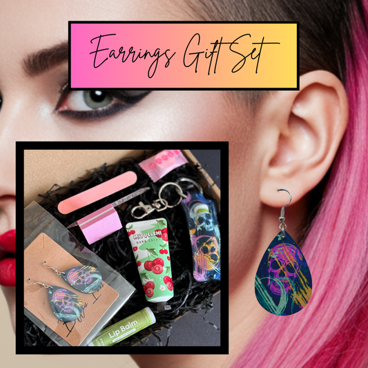 Skulls Handbag Essentials Gift Set