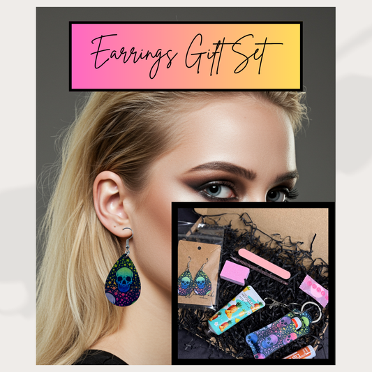 Raving Skulls Handbag Essentials Gift Set