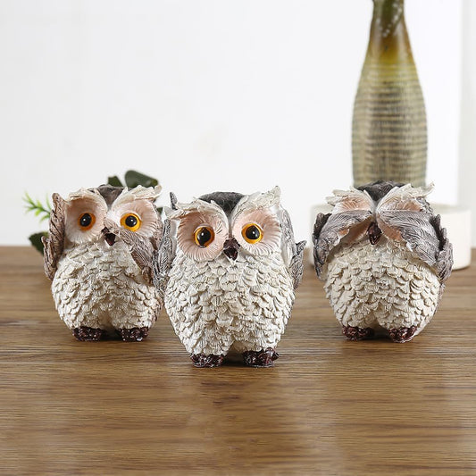 Owl Creative Living Room Decoration Desktop Ornaments