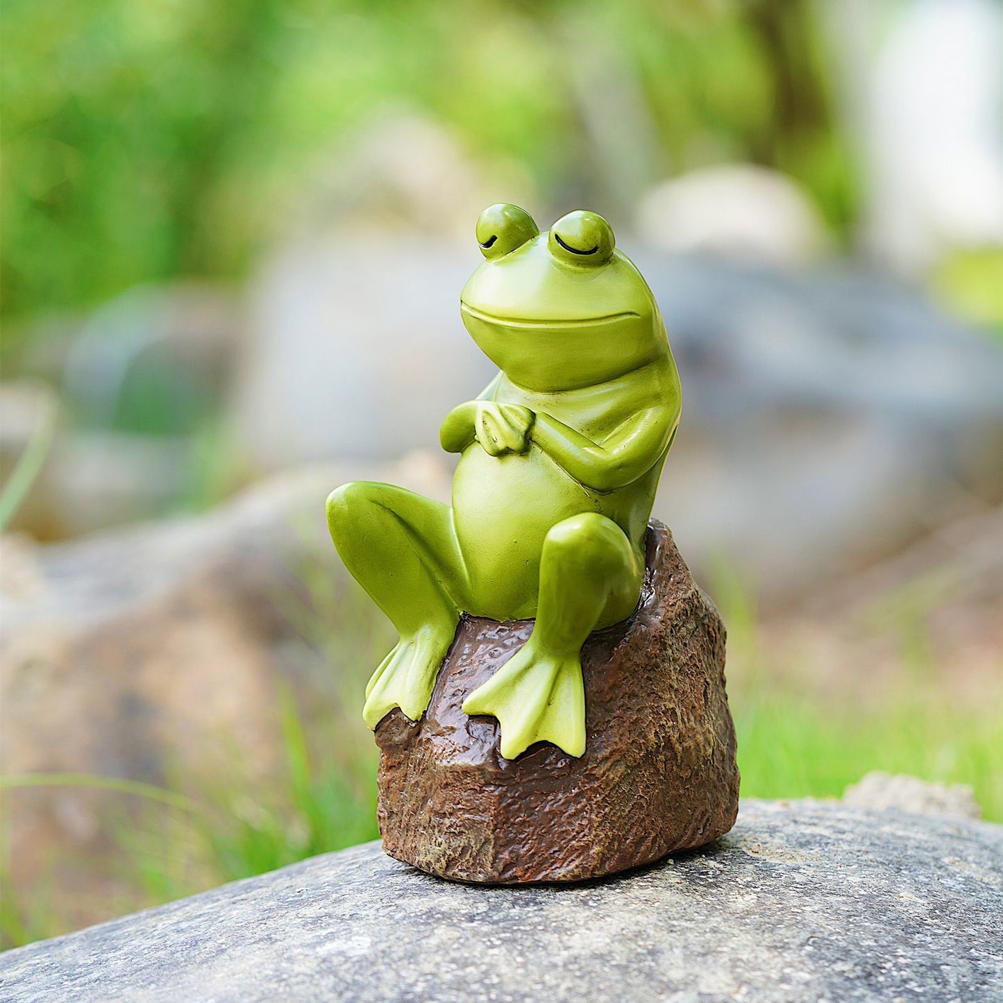 Garden Outdoor Courtyard Simulation Frog Ornaments