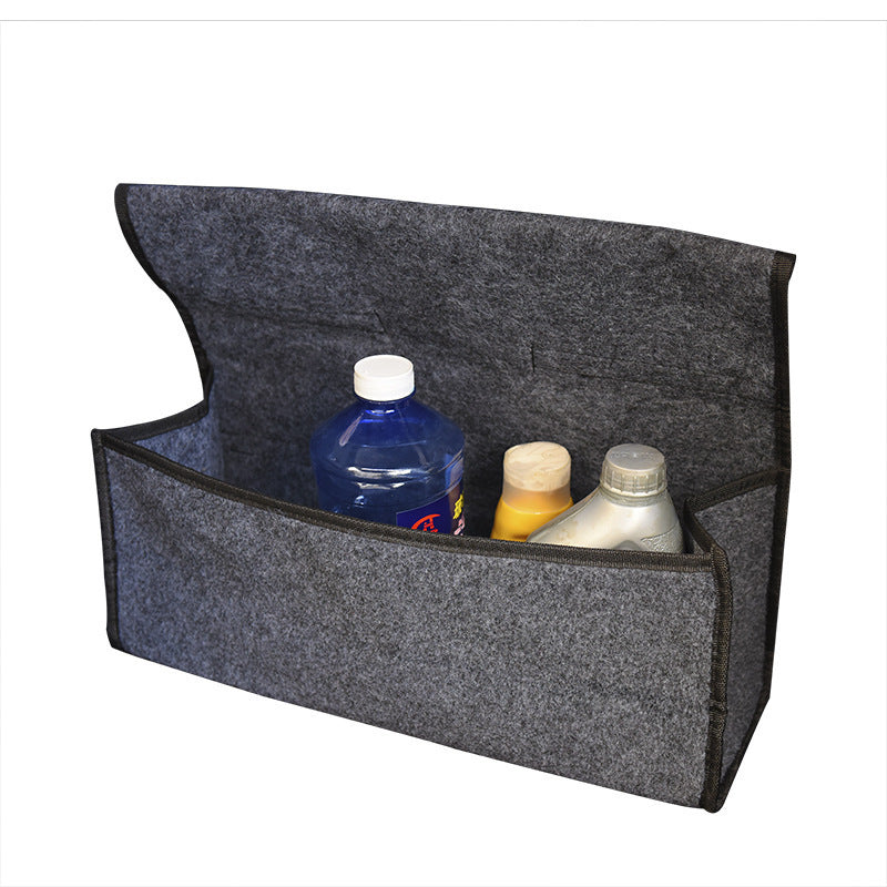 Car Storage Box Car Gray Filt Storage Box