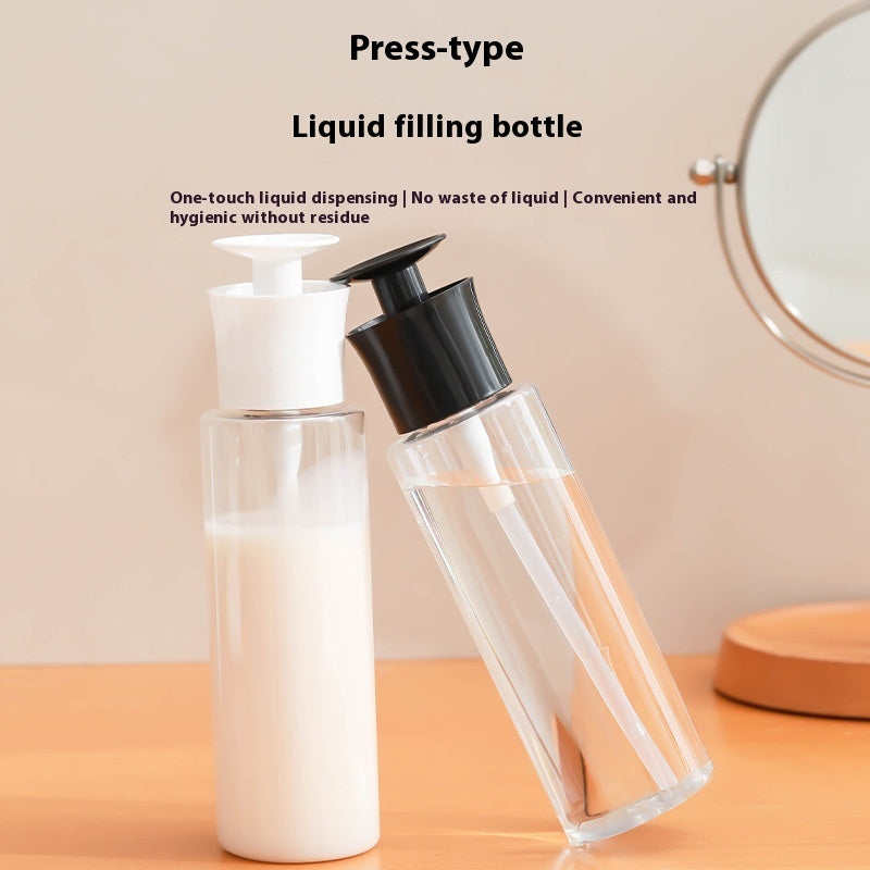 Kitchen Detergent Storage Transparent Travel Storage Bottle