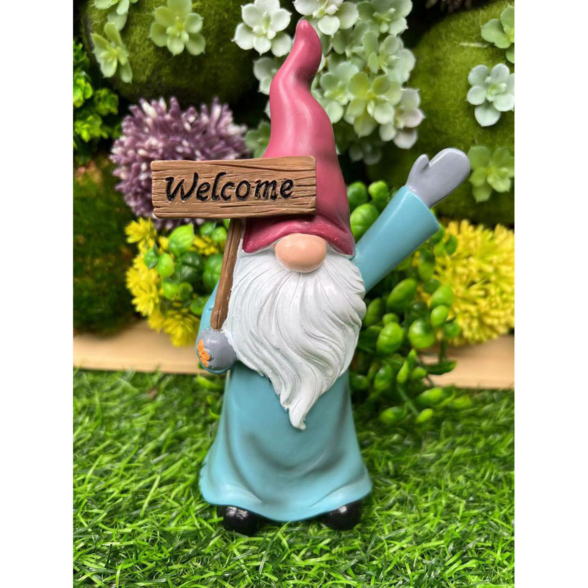 Resin Elderly Outdoor Garden Courtyard Decoration Ornaments